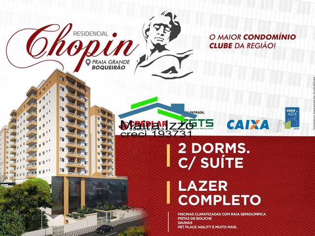 #269 - Apartamento para Venda em Praia Grande - SP - 1