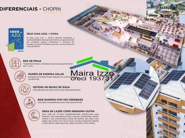 #269 - Apartamento para Venda em Praia Grande - SP - 3